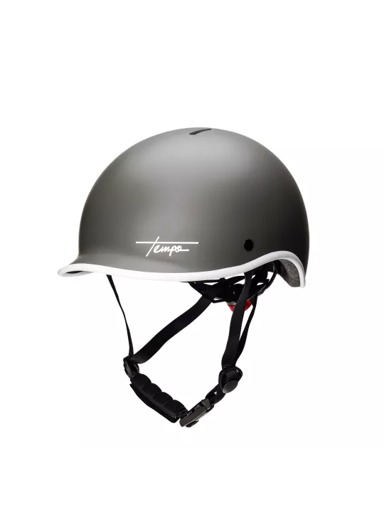 Casque Velo Vintage Tempo - Mârkö (Gris Mat)