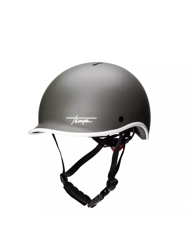 Casque Velo Vintage Tempo - Mârkö (Gris Mat)