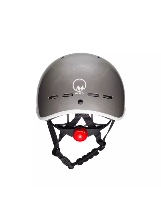 Casque Velo Vintage Tempo - Mârkö (Gris)