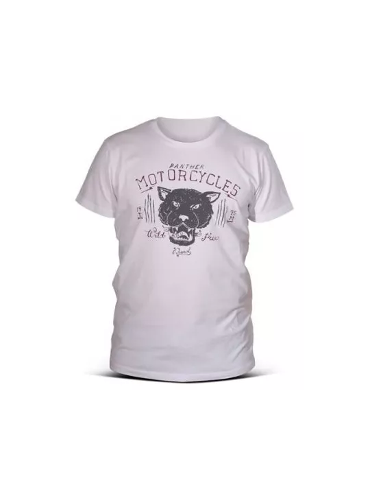 T-Shirt Panther Weiß - Dmd