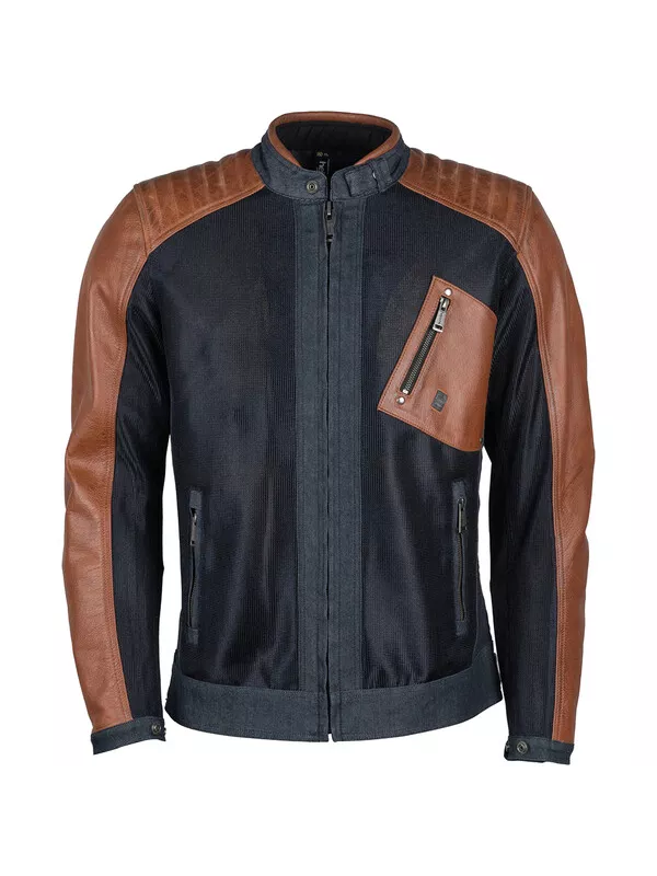 Blouson Colt Air Toile Denim-Mesh-Cuir - Helstons