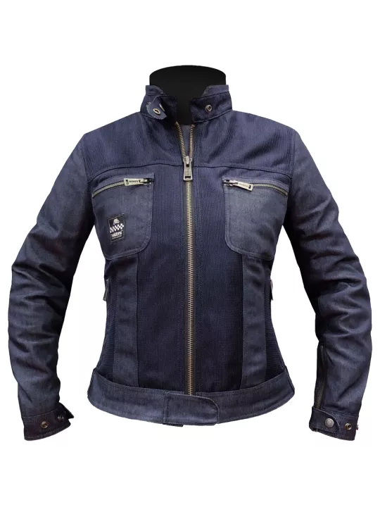 Genesis Air Lady Coton-Mesh retro jacket- Helstons
