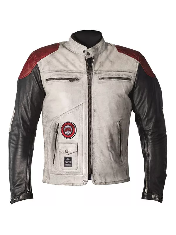 Blouson Tracker Cuir Rag - Helstons