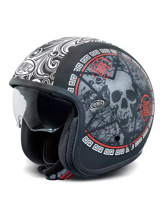 Casque Jet Premier Vintage Sk9Bm