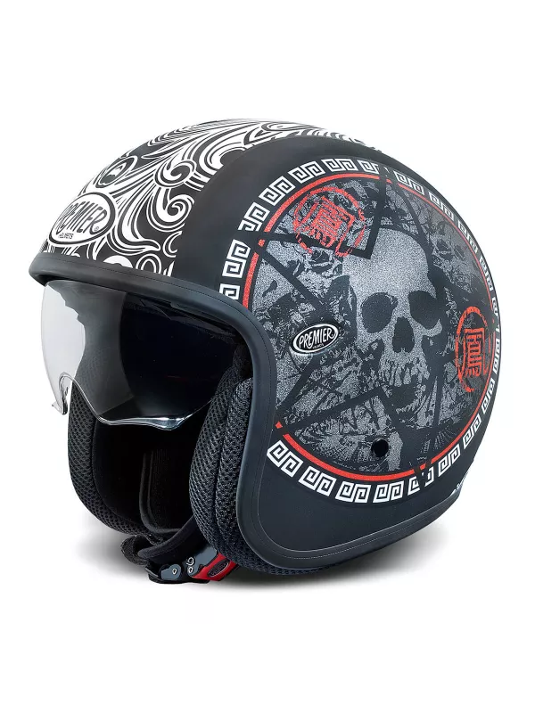 Casque Jet Premier Vintage Sk9Bm