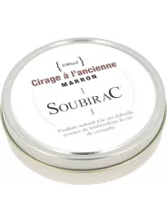 Cuidado Abrillantador de Zapatos Marrón 100Ml - Soubirac