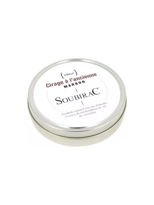 Entretien Cirage Marron 100Ml - Soubirac