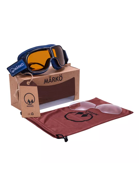 Máscara réplica de gafas B3 - Mârkö (Navy)