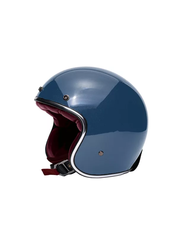 Casque Jet The Classic - Mârkö (Blue/Red)
