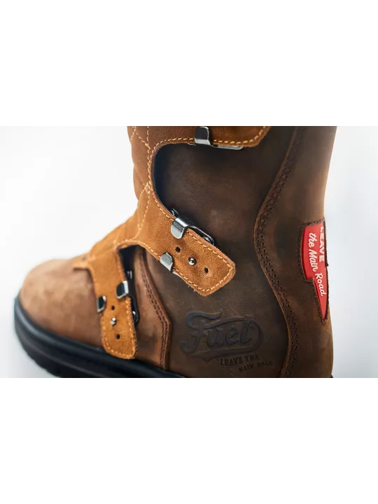 Botas de moto Vintage Dust Devil - Fuel