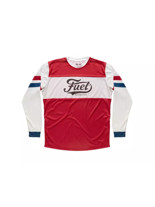 Vintage Kinder Enduro Motorradtrikot - Fuel