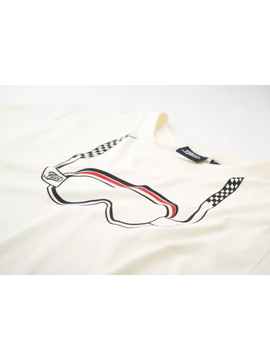 T-Shirt Moto Vintage Goggle - Fuel