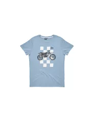 T-Shirt Moto Vintage Scrambler - Fuel