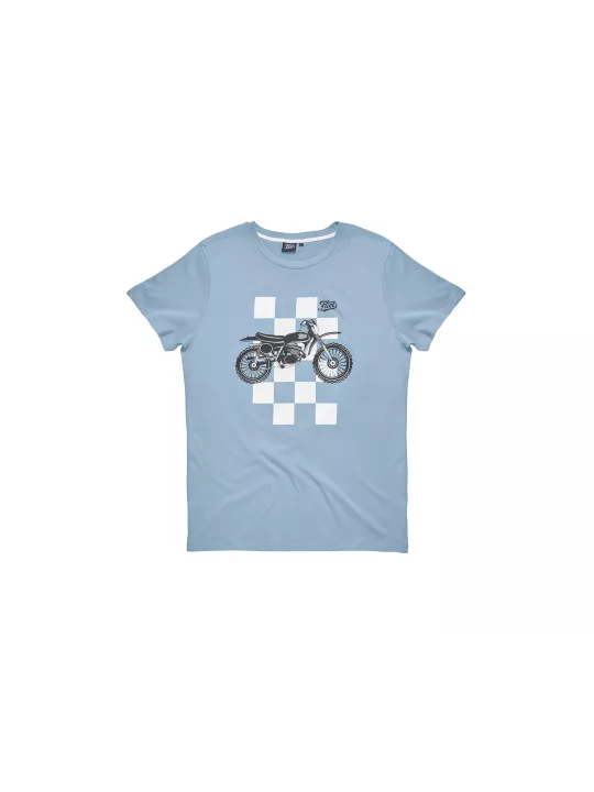 T-Shirt Moto Vintage Scrambler - Fuel