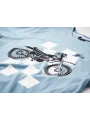 T-Shirt Moto Vintage Scrambler - Fuel