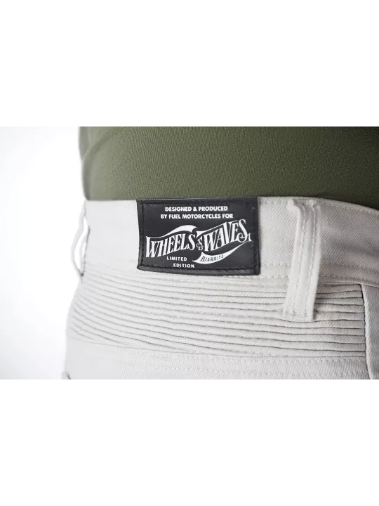 Pantalones de moto Vintage Wheels & Waves Sergeant 2 Colonial - Fuel