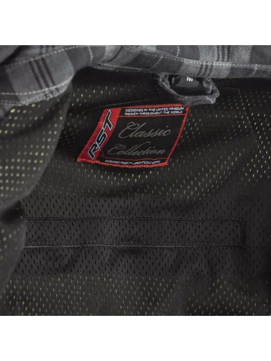 Surchemise Moto Vintage Textile Lumberjack Aramid - Rst