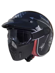 Premier Jet Mask Nx Silver Chromed