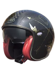 Casque Premier Vintage Carbon Nx Gold Chromed
