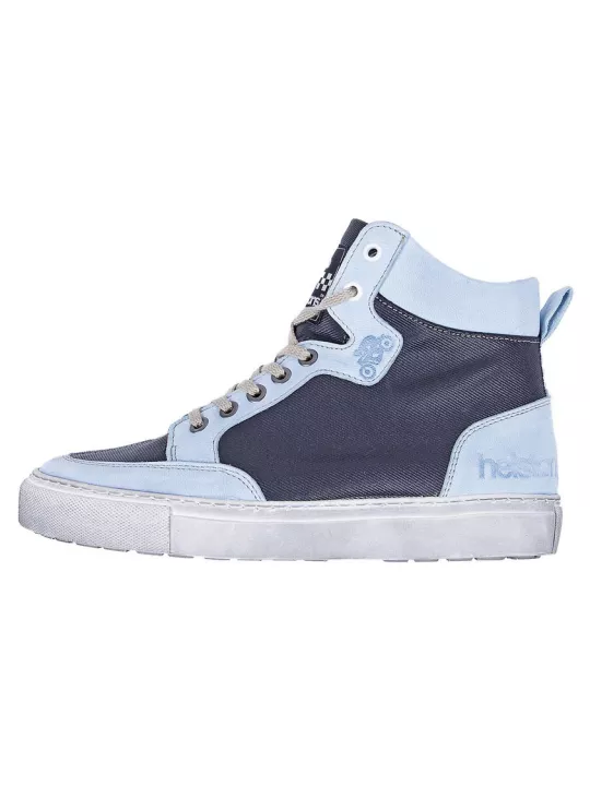 Baskets Femme Maya Toile Armalith-Cuir - Helstons