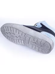 Baskets Femme Maya Toile Armalith-Cuir - Helstons