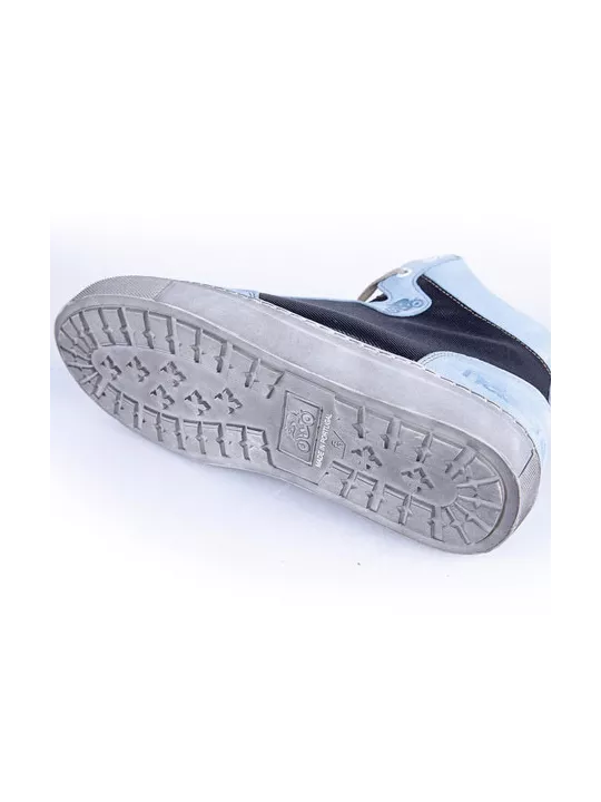 Baskets Femme Maya Toile Armalith-Cuir - Helstons