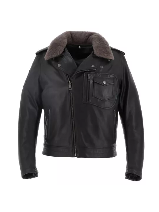 Blouson Perco Cuir Buffalo - Helstons