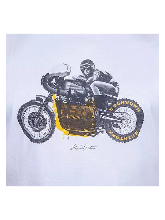 Camiseta Mujer Bm Algodón Huesos - Helstons