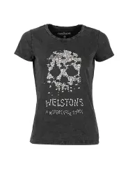 T-Shirt Femme Coton Bones - Helstons