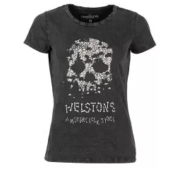 T-Shirt für Frauen Baumwolle Bones - Helstons