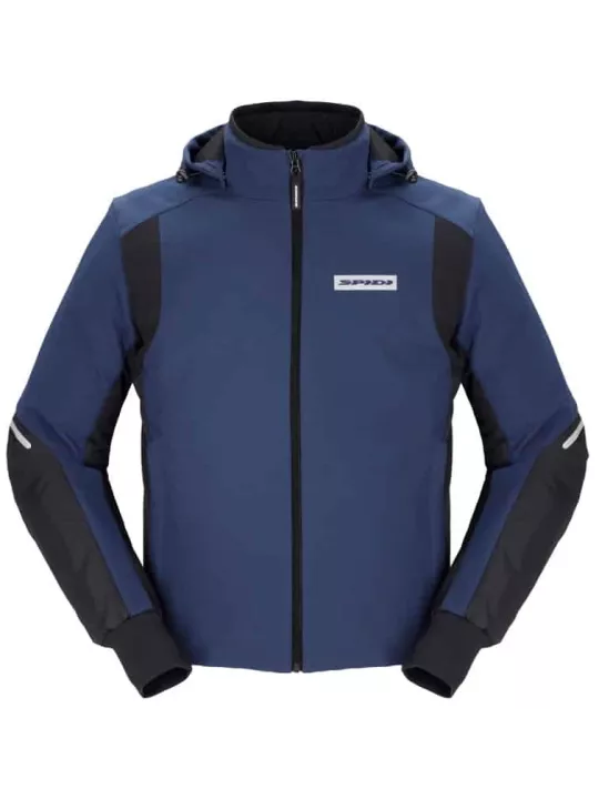 Blouson Moto Vintage Hoodie Armor H2Out - Spidi