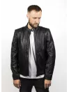 Blouson Moto Cuir Roadster - John Doe