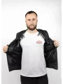 Blouson Moto Cuir Roadster - John Doe