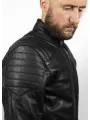 Blouson Moto Cuir Roadster - John Doe