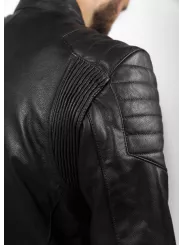 Chaqueta de cuero para moto Roadster - John Doe