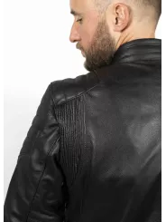 Chaqueta de cuero para moto Roadster - John Doe