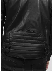 Blouson Moto Cuir Roadster - John Doe