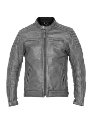 Blouson Moto Cuir Storm - John Doe