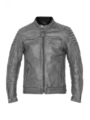 Blouson Moto Cuir Storm - John Doe