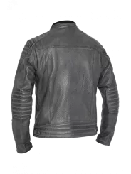 Blouson Moto Cuir Storm - John Doe