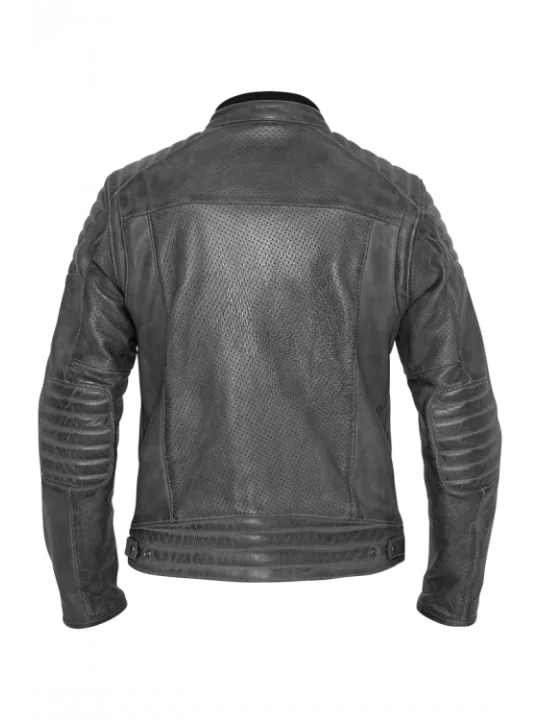 Blouson Moto Cuir Storm - John Doe