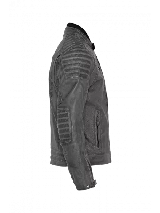 Blouson Moto Cuir Storm - John Doe